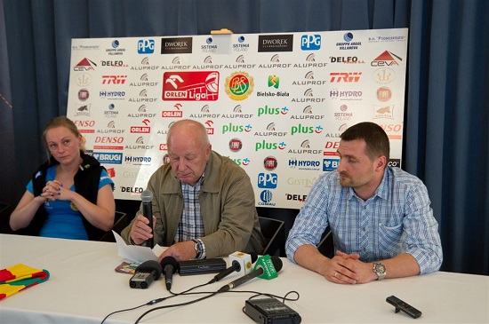 Konferencja prasowa z Leszkiem Rusem